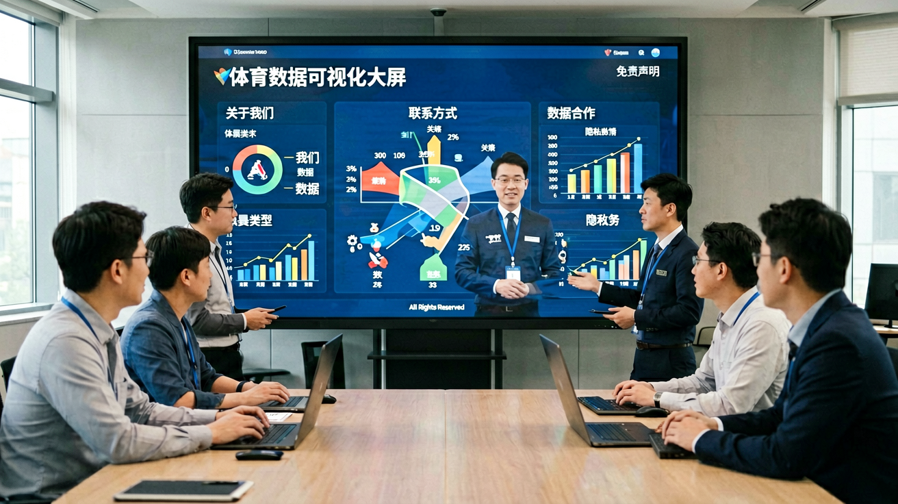 体育数据可视化大屏
